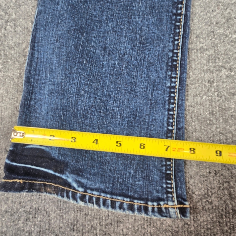Silver Jeans Tuesday Slim Boot Women W27 L33 Blue Y2K Low Rise Dark Wash - Picture 16 of 16